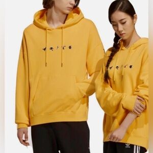 Adidas X Disney Pixar|Unisex Manga SW hoodie sweatshirt in yellow gold•••Comfy